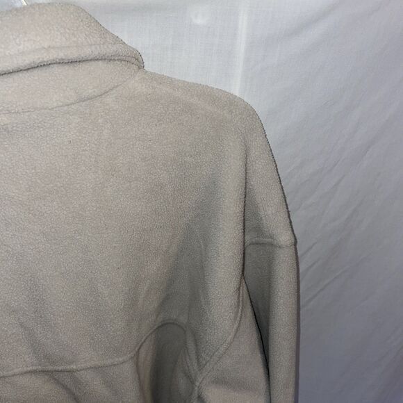 Liquid Snowboarding Men’s Fleece Jacket Size Large Beige Outdoors Athleisure - Picture 10 of 12